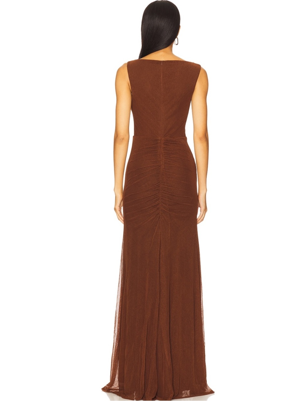 Lovers and Friends Ellie Maxi Dress in Brown - Picture 2 of 8